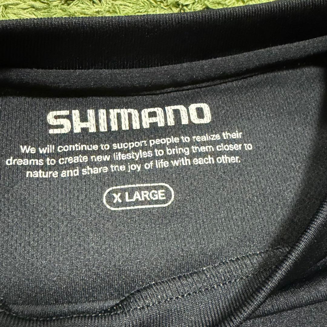 シマノDry 長袖Tシャツ Long Sleeve XL ブラック