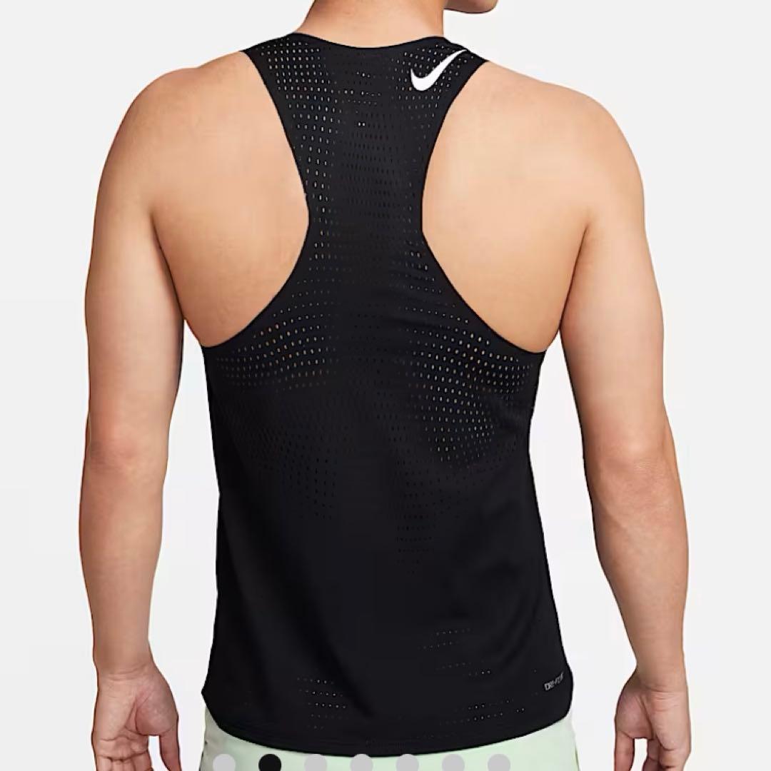 【新品未使用】Nike エアロスイフトドライフィット タンクトップ M ブラック