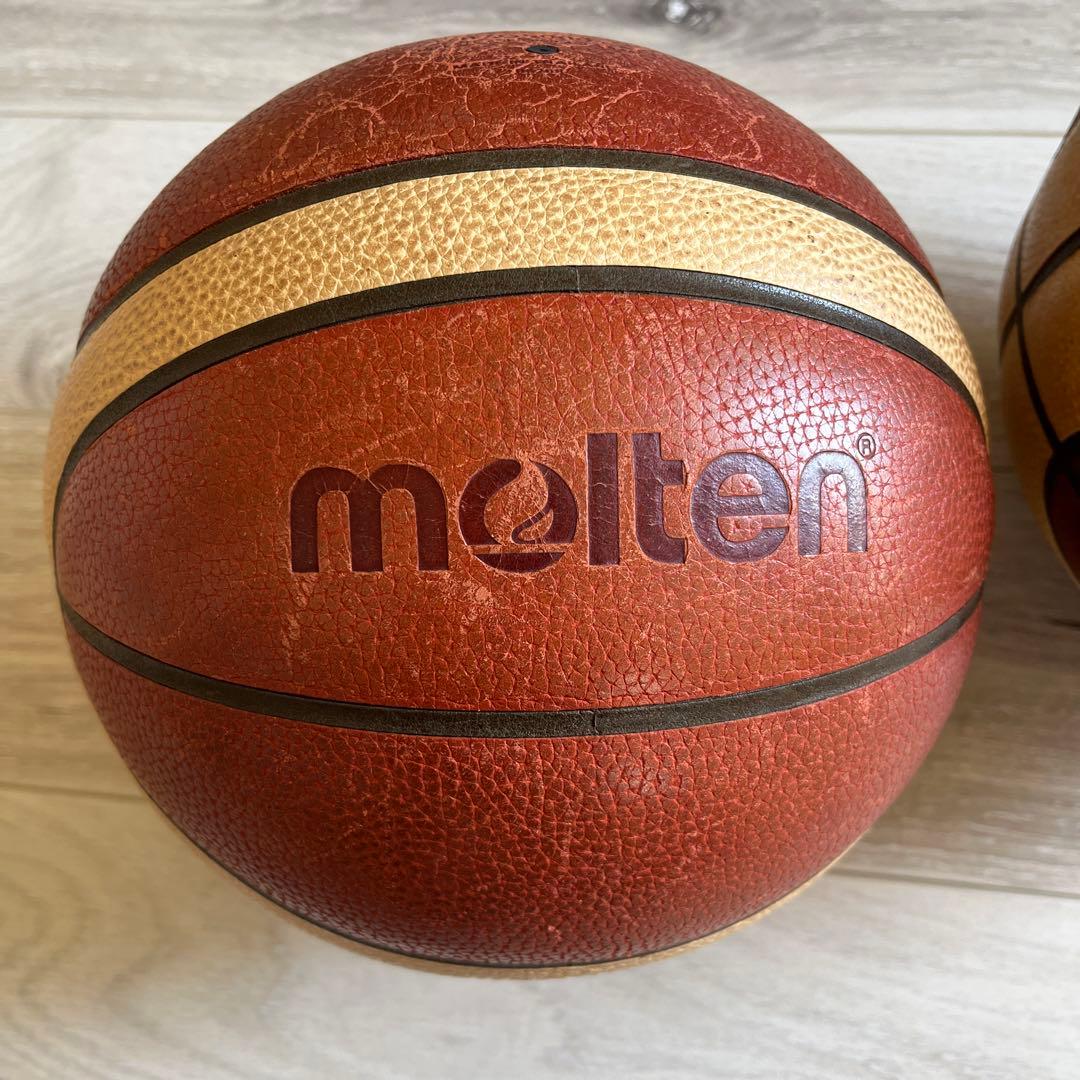 molten バスケ公式球2球セット B7G5000