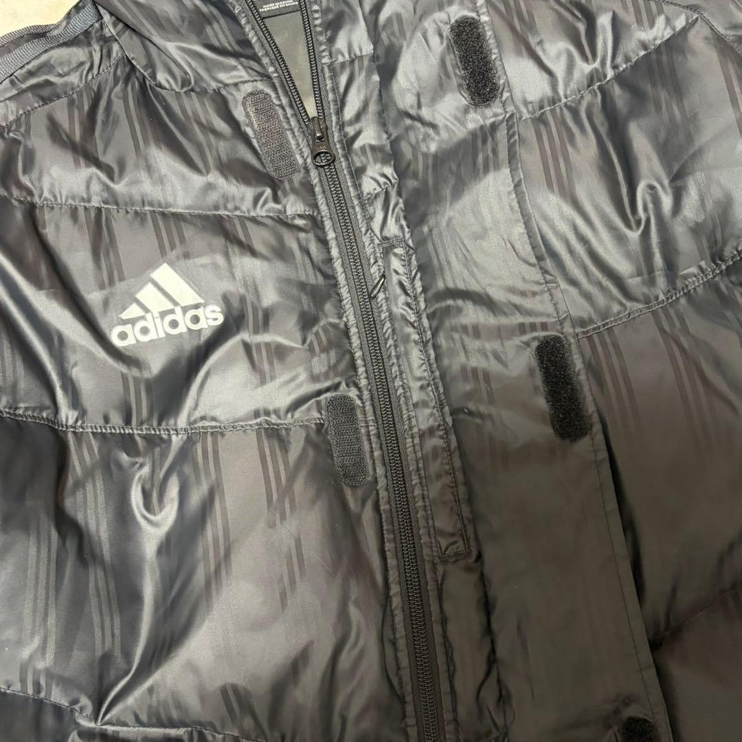 最終値下げ　アディダス ダウン　ベンチコート ロングコートCLIMAPROOF