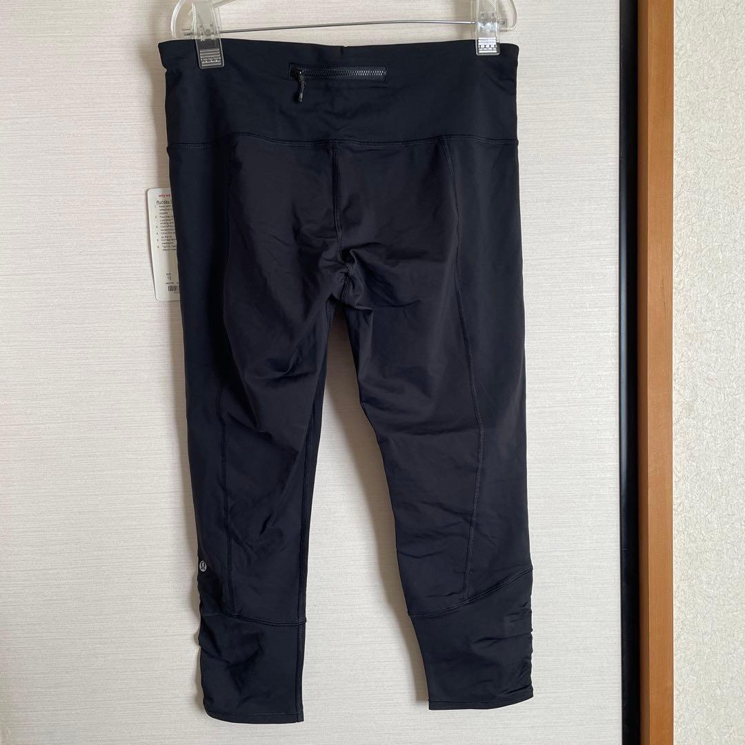 【新品タグ付】ルルレモンアスレティカ ブラックボトムス 12