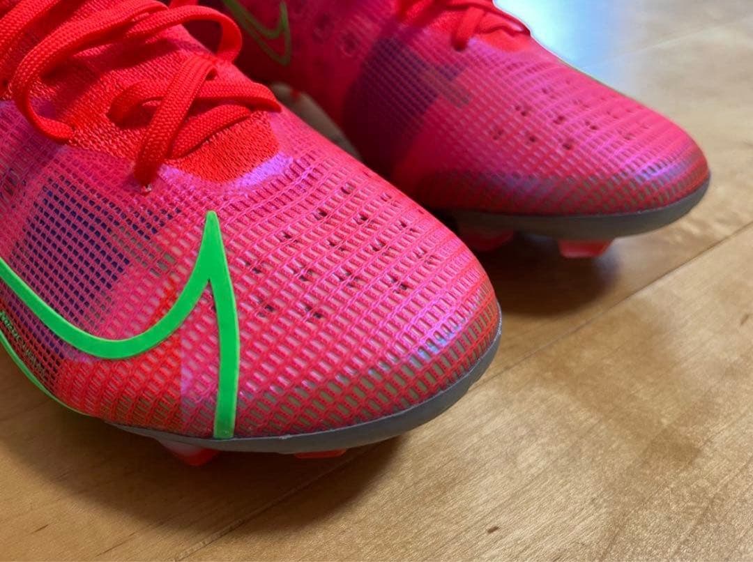 Nike Mercurial サッカーシューズ ピンク/グリーン