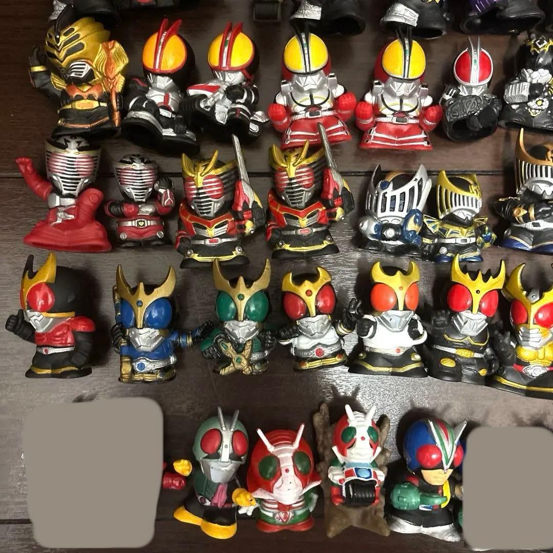 仮面ライダー 指人形 フィギュア まとめ売り 93体