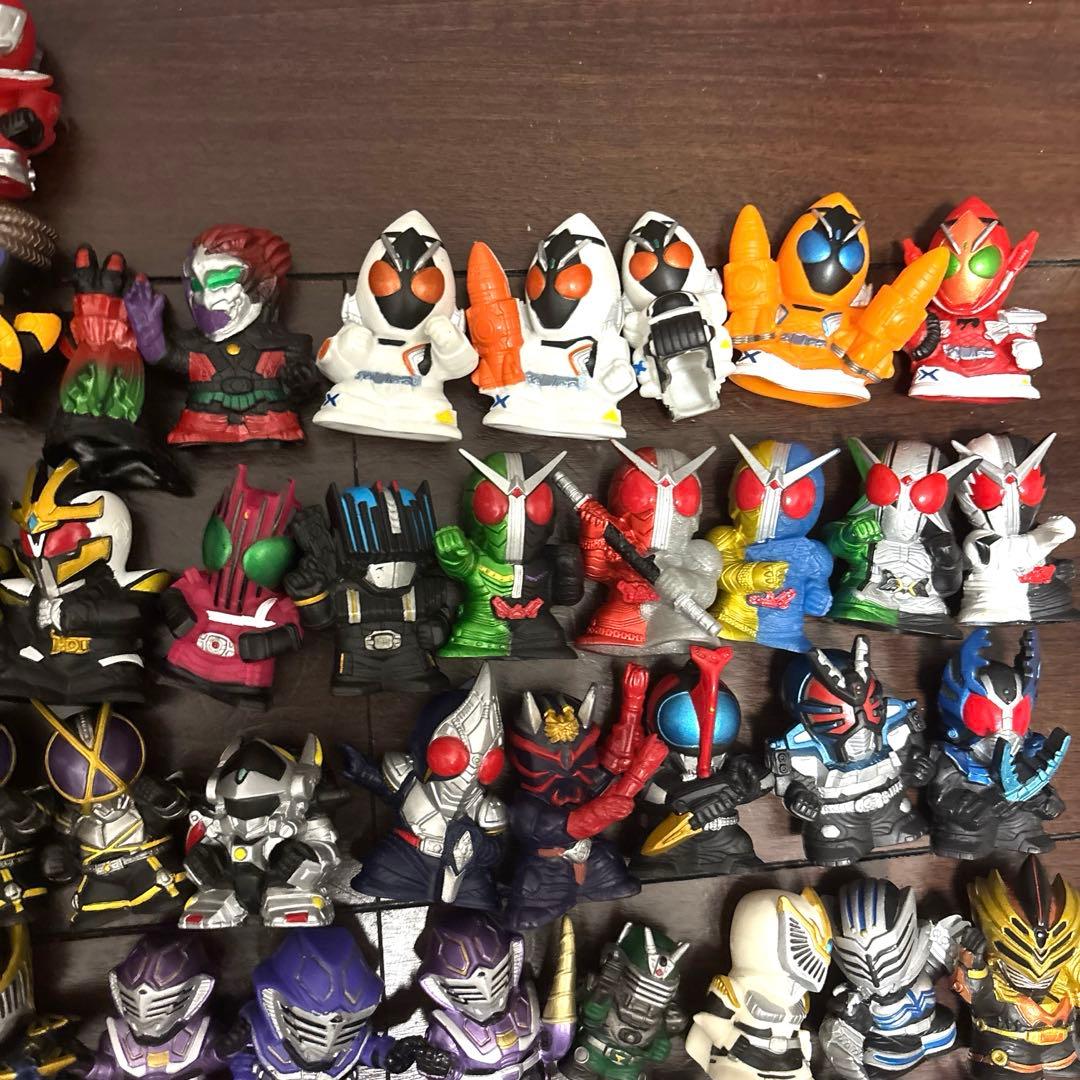 仮面ライダー 指人形 フィギュア まとめ売り 93体