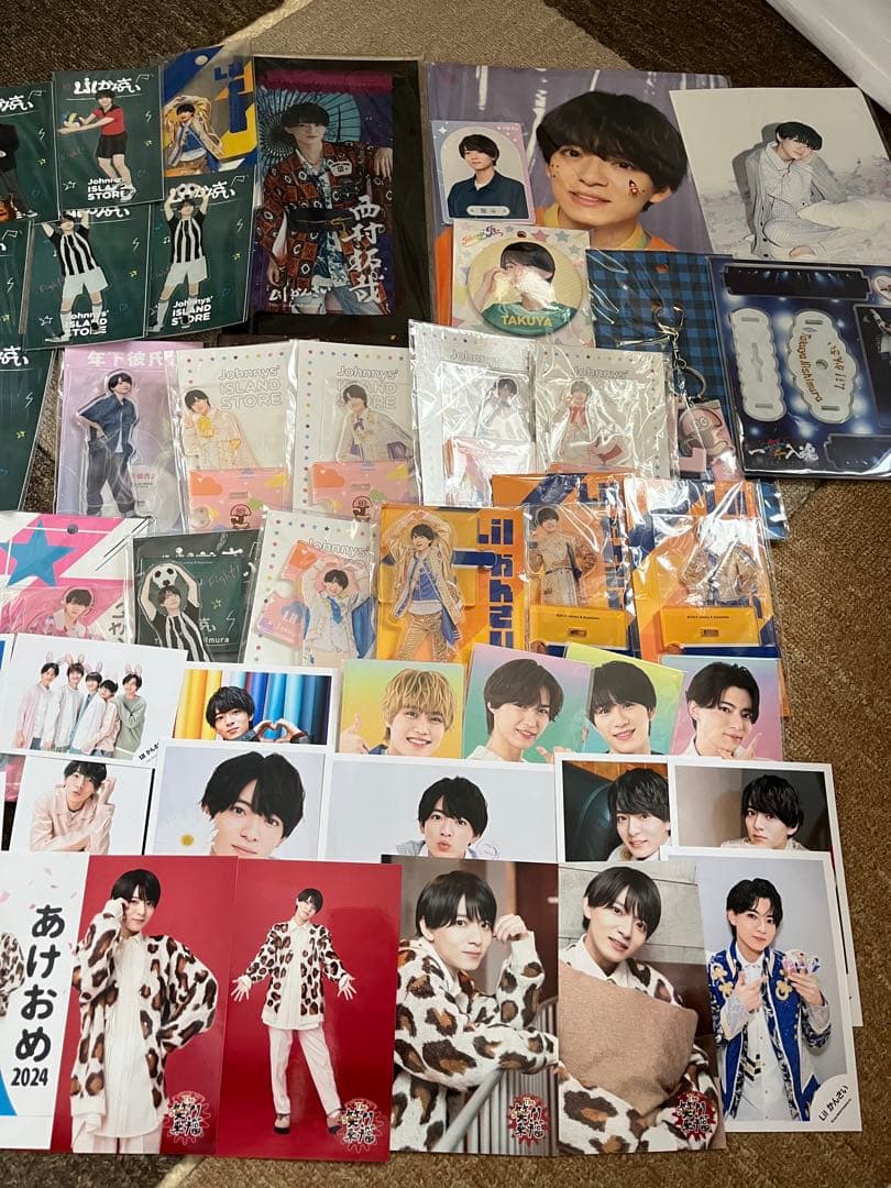 西村拓哉とLil かんさい グッズまとめ売り
