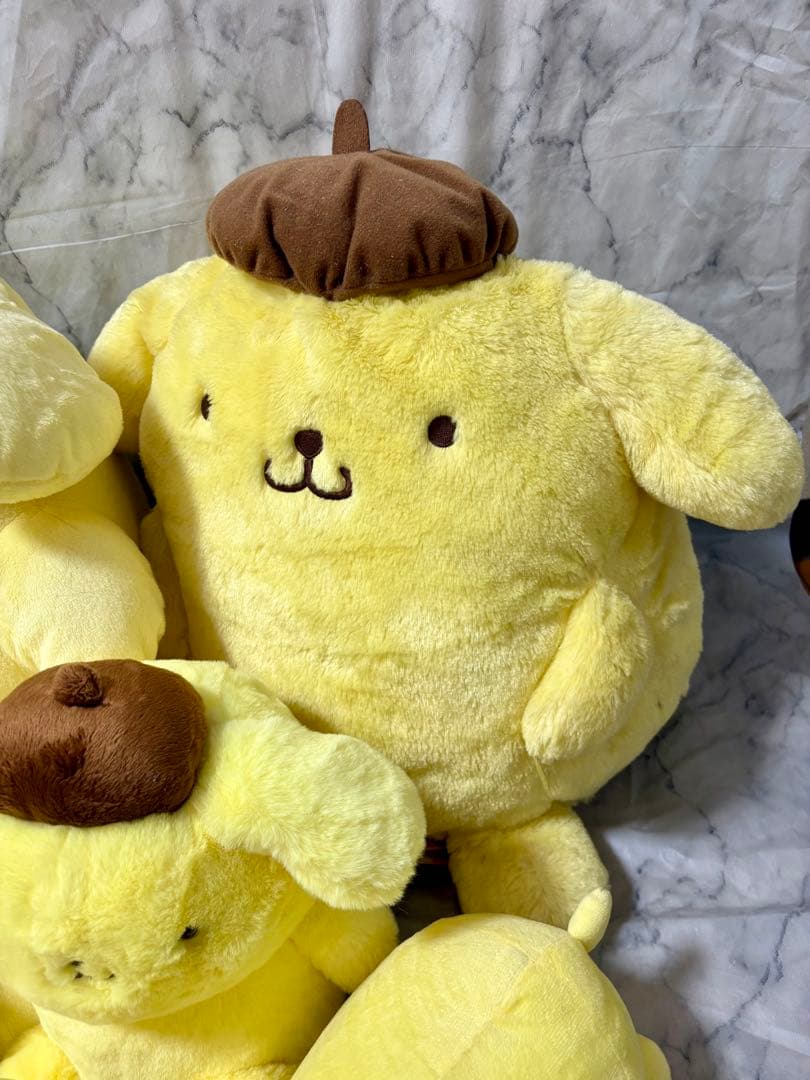 ポムポムプリン ぬいぐるみ キーホルダー アクリル スタンド 缶バッチ