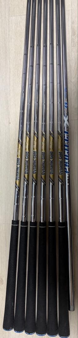 Dynamic Gold シャフト6本セット projectx lz6.5