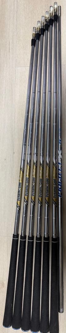 Dynamic Gold シャフト6本セット projectx lz6.5