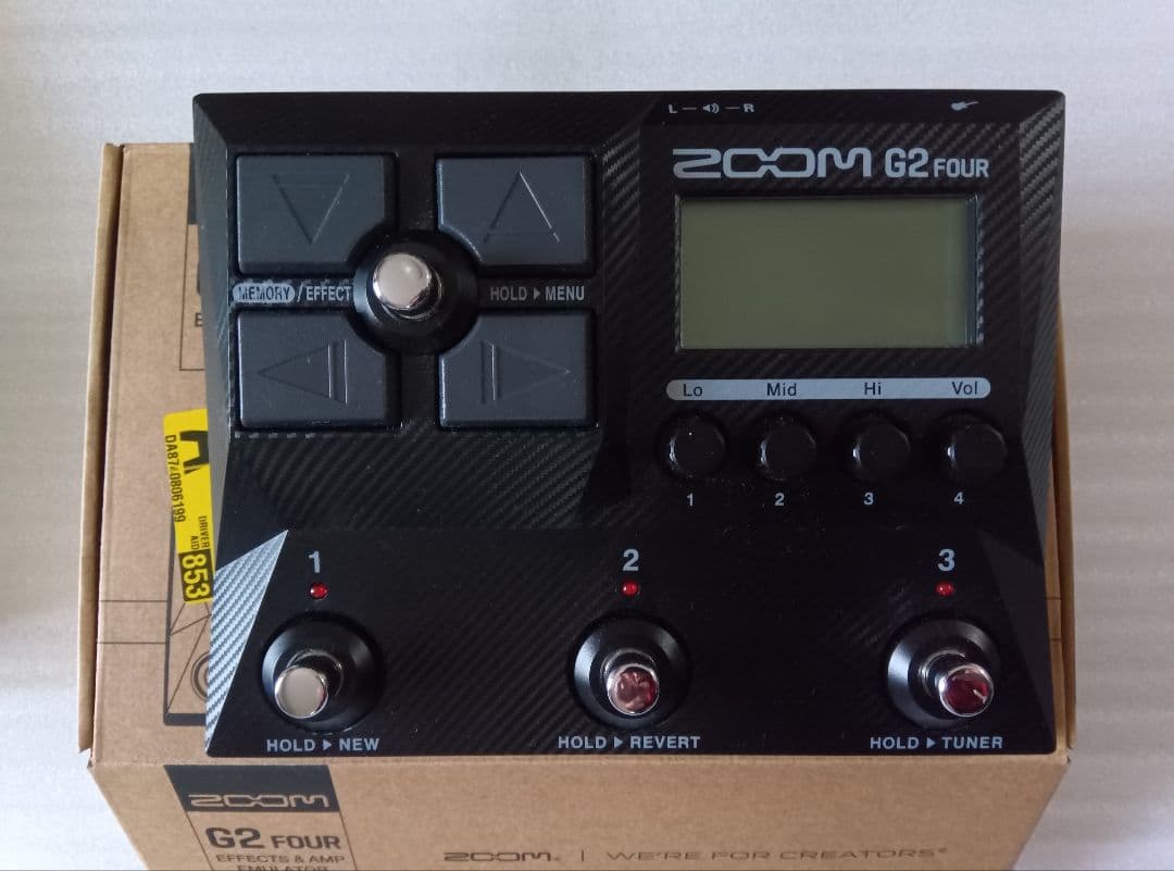 ギター ZOOM G2 four