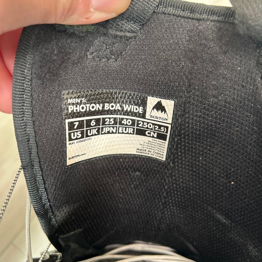 BURTON（バートン） ブーツ PHOTON BOA WIDE25cm