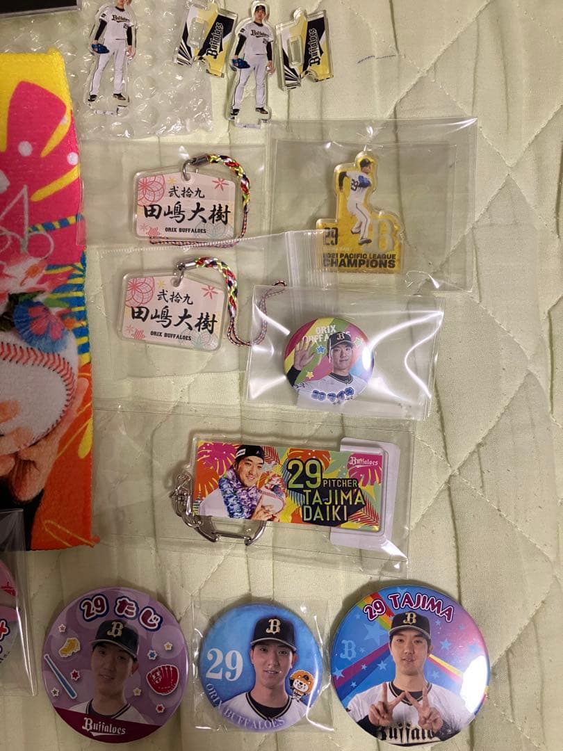 オリックス・バファローズ 田嶋大樹 グッズ まとめ売り