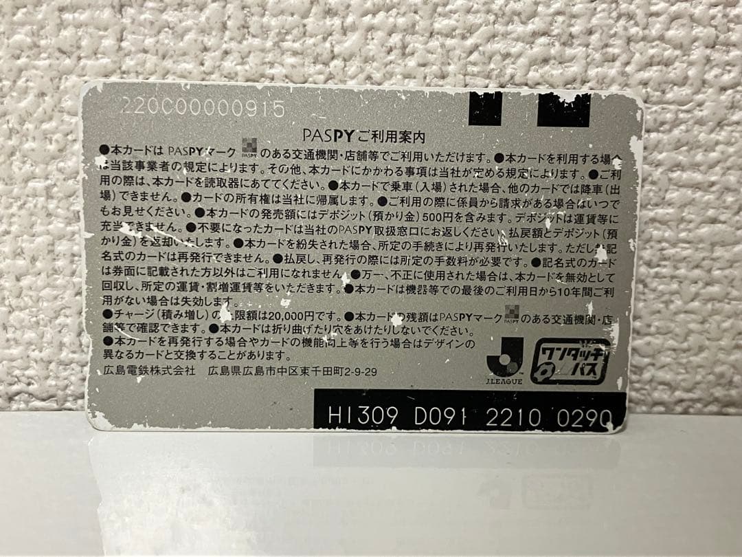 サンフレッチェ広島 PASPY