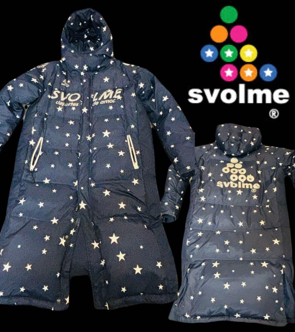 SVOLME （スボルメ）ダウンベンチコート（ネイビー）