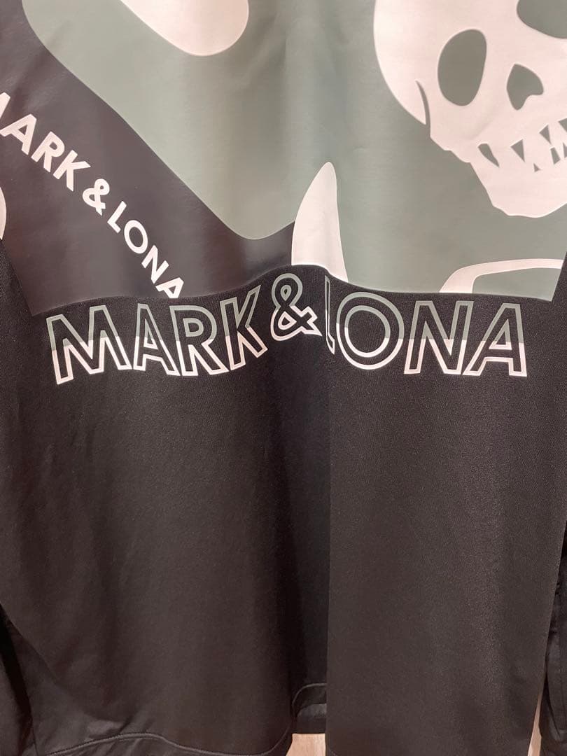 MARK&LONA Cray Mock Neck Shirts サイズM