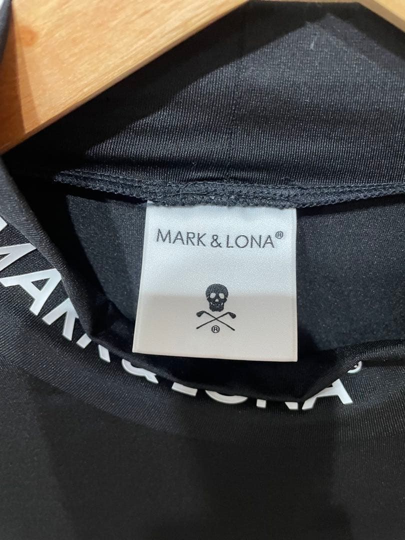 MARK&LONA Cray Mock Neck Shirts サイズM