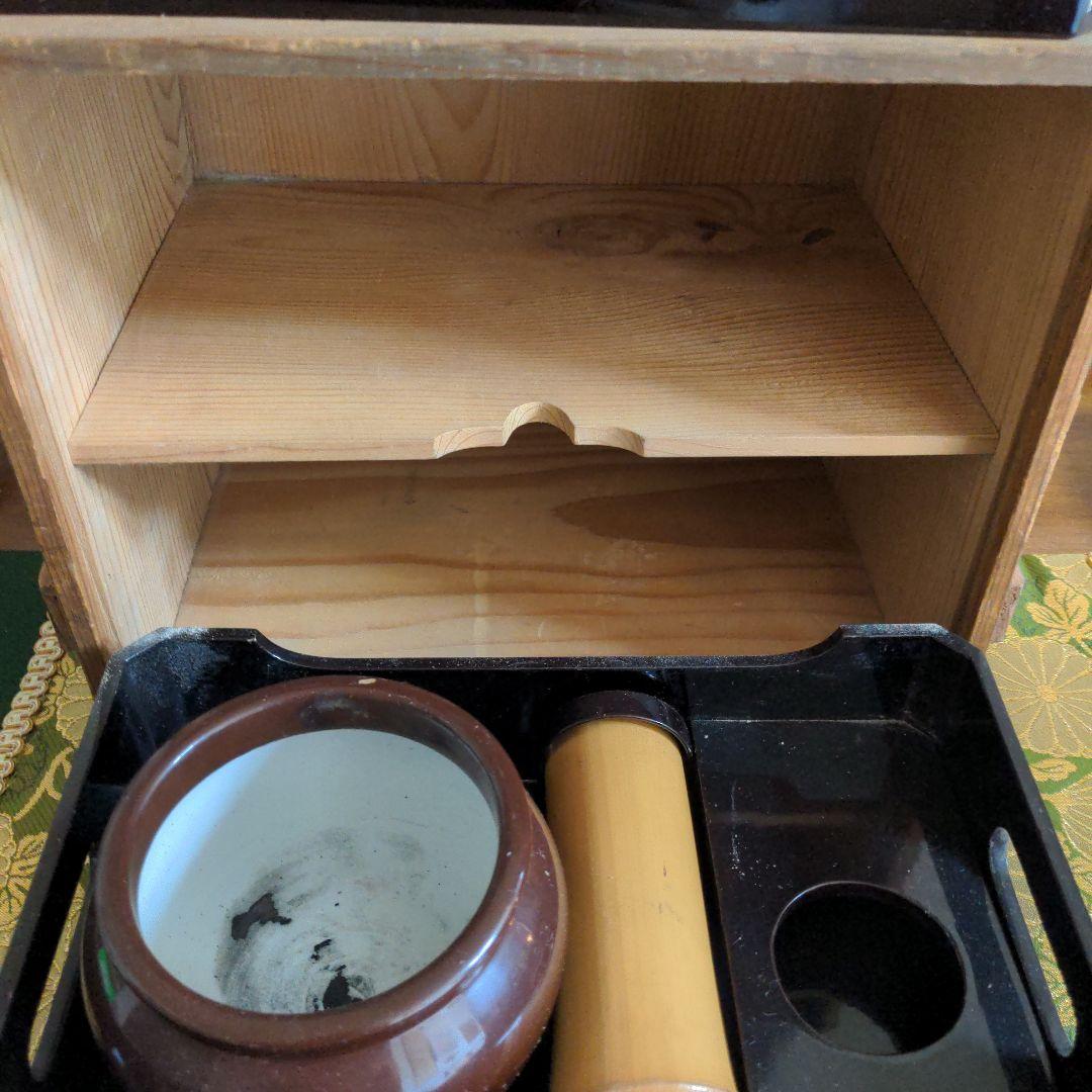 時代　莨盆　一対　（２点セット）