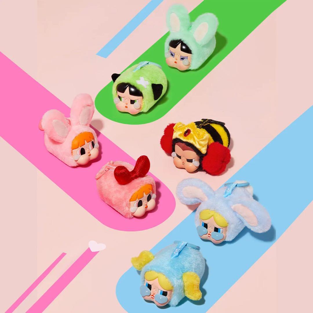 POPMART CRYBABY × パワーパフ ガールズ シリーズ ぬいぐるみ