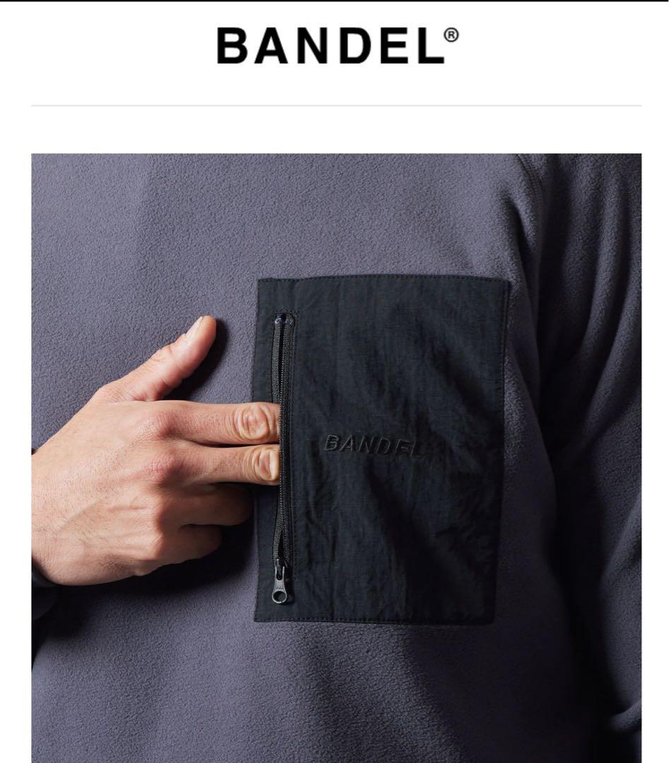 BANDEL GOLFフリースクルーネック グレー XL