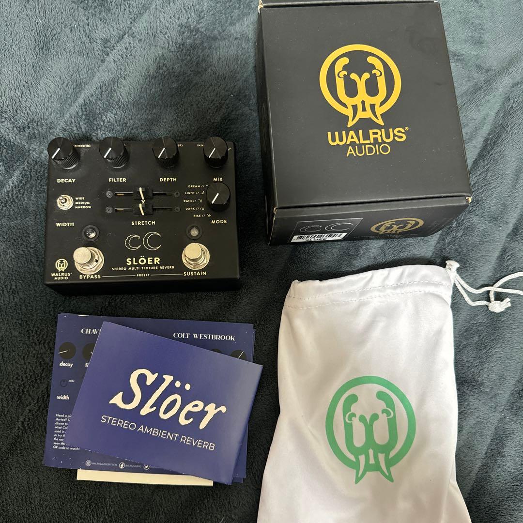 Walrus Audio Slöer BLACK Ambient Reverb