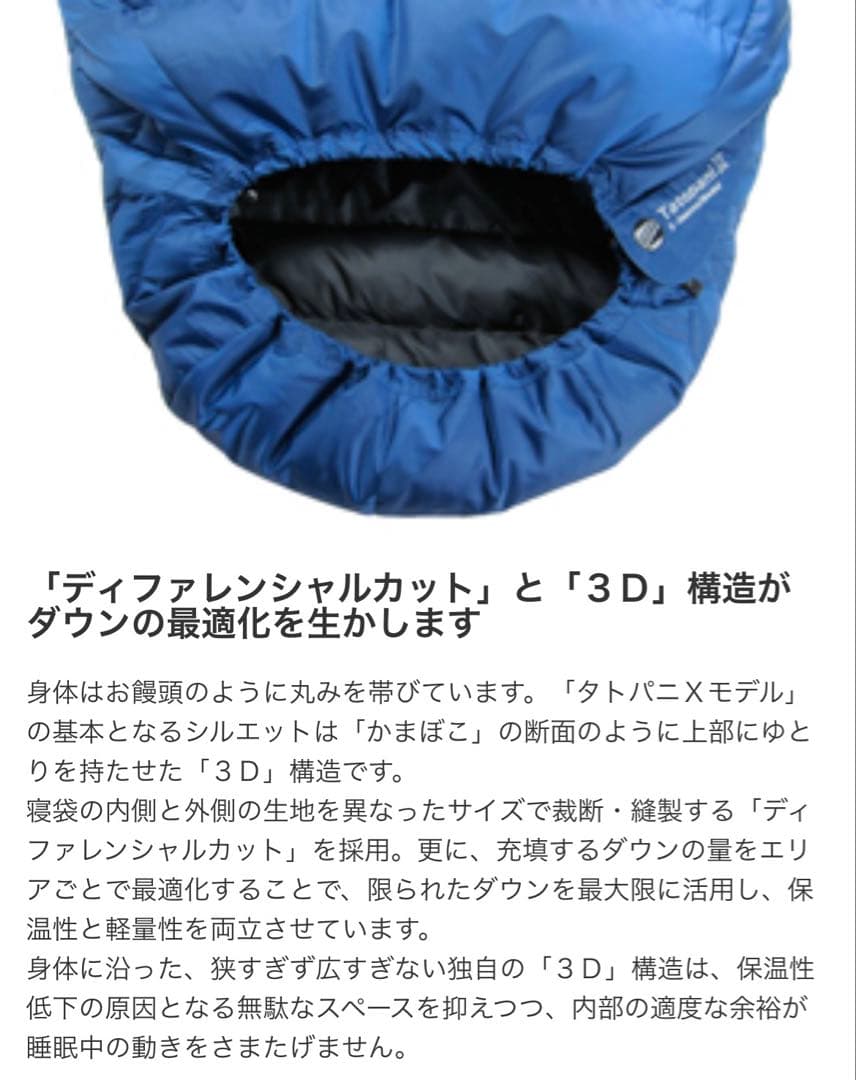 ISUKA Tatopani X ネイビーブルー　3シーズン