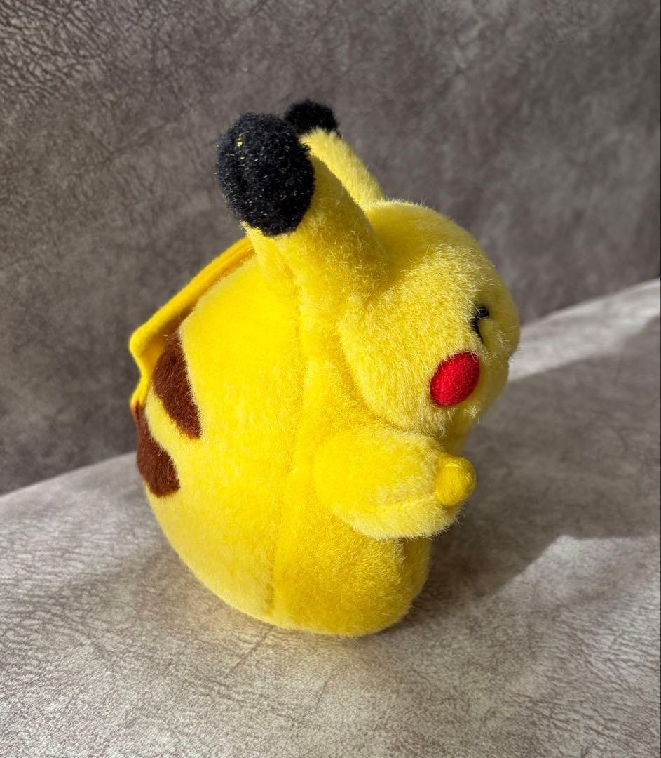 ピカチュウ　ぬいぐるみ　TOMY 初期　初代にっこり　バンザイ　ポケモン