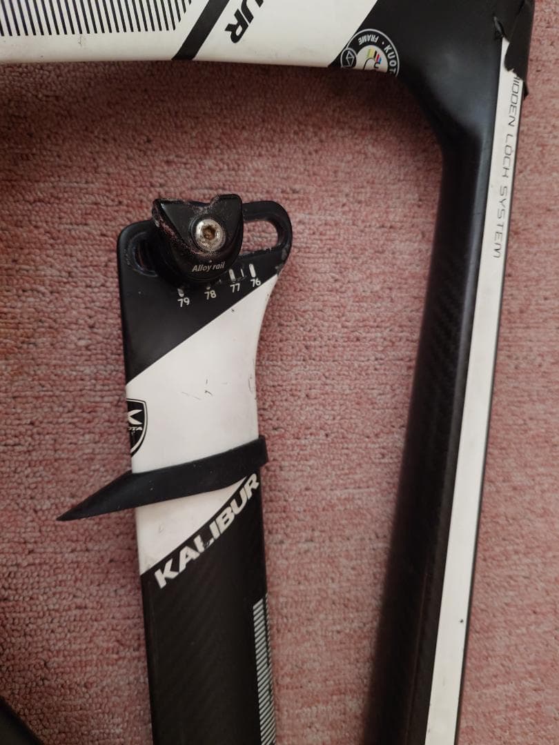 KUOTA KALIBUR サイズSトライアスロンフレーム リムブレーキ