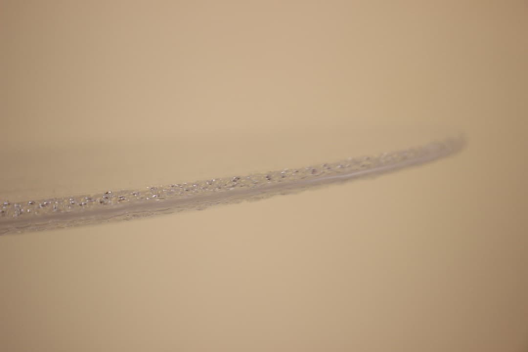 未使用　Sghr　スガハラ　菅原工芸硝子　キサラ　３０cm　丸皿　クリア