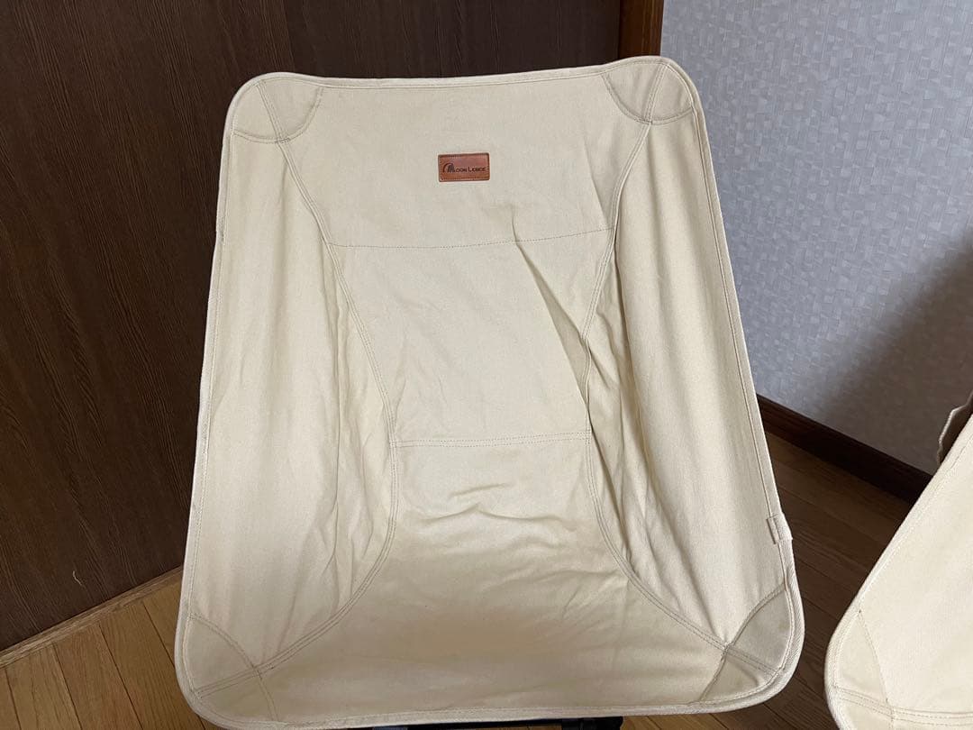 MOON LENCE アウトドアチェア ベージュ 2脚セット