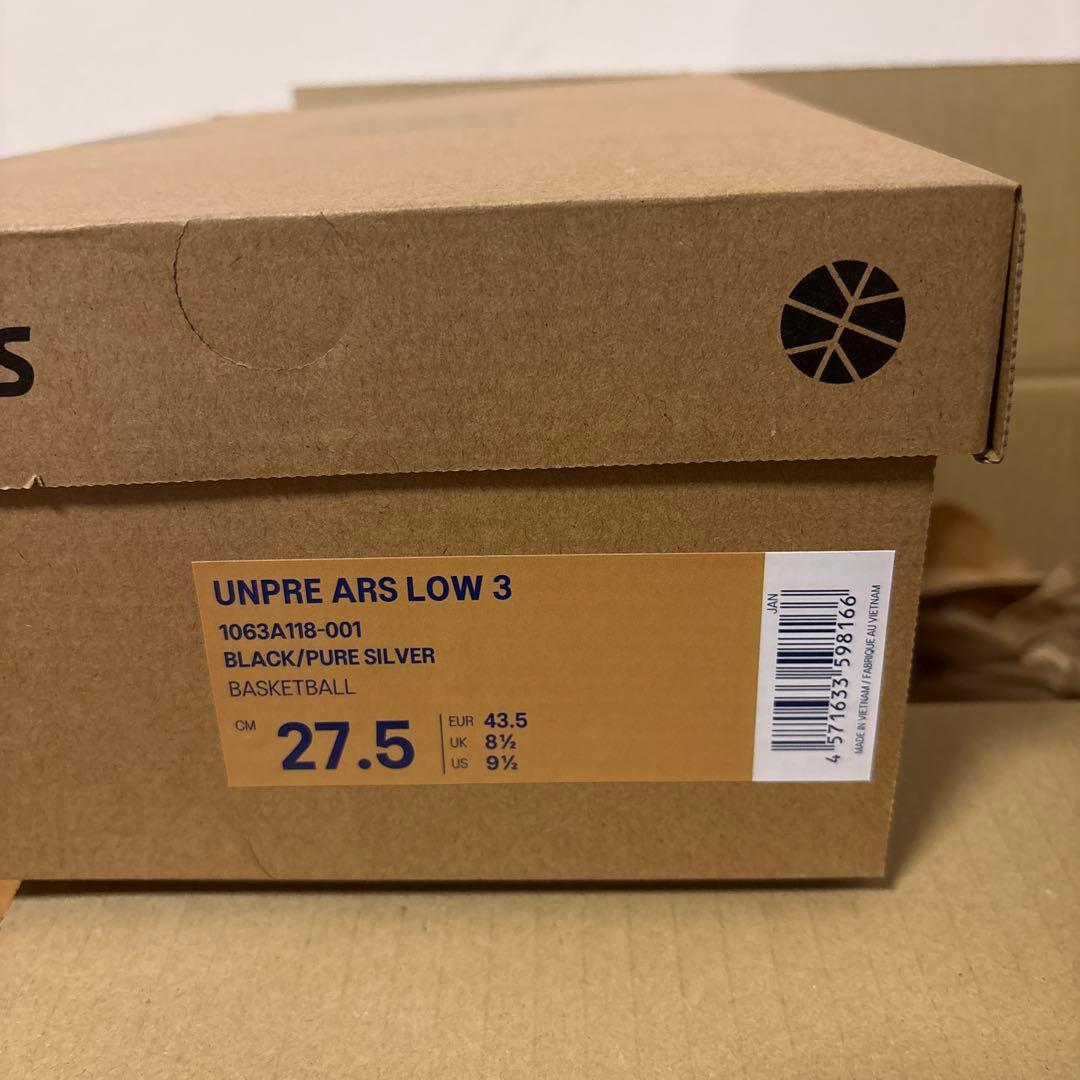 シューズ(男性用) ASICS ballaholic UNPRE ARS LOW 27.5