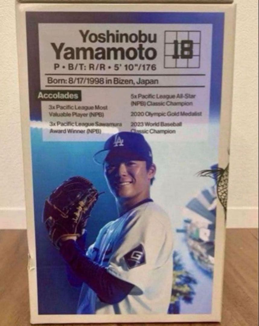 ドジャース　山本由伸　ボブルヘッド　来場者限定　新品