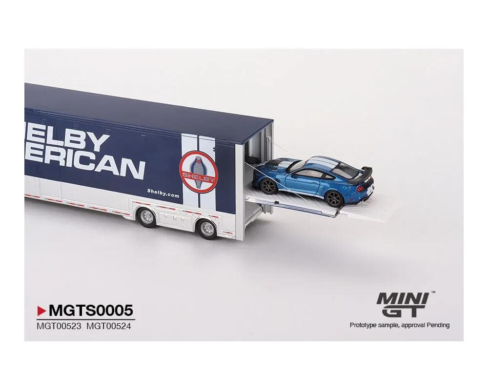 MINI-GT 1/64 シェルビー トランスポーターセット