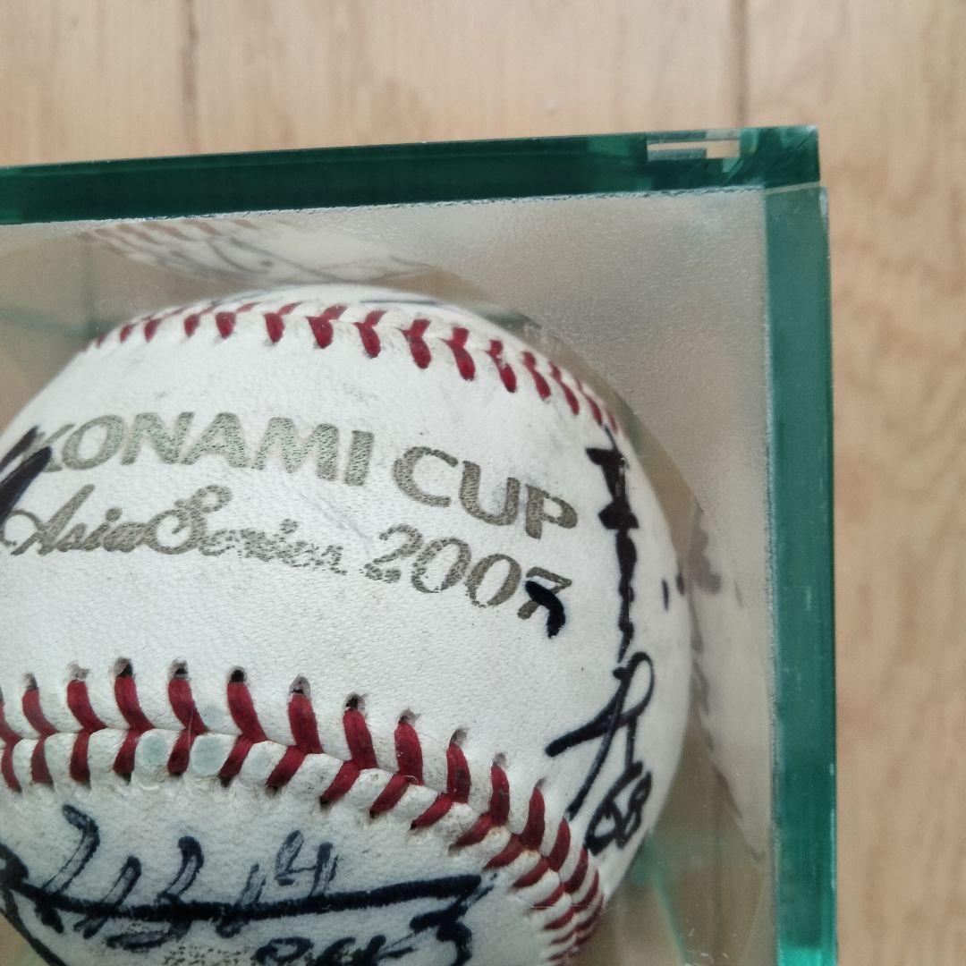 2007年 アジアシリーズ 台湾プロ野球 統一ライオンズ 直筆サインボール