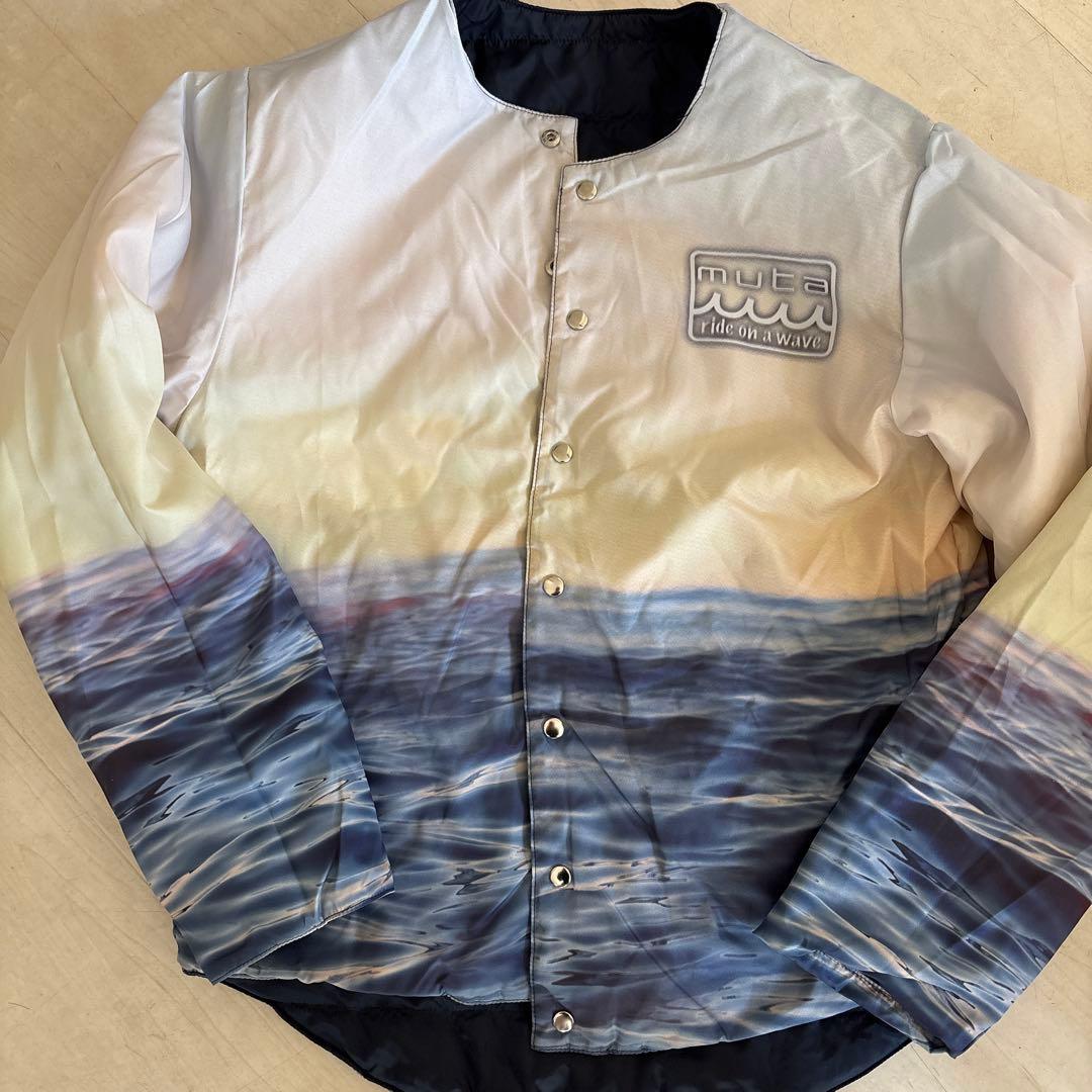 muta 新品！ネイビー リバーシブルジャケット M