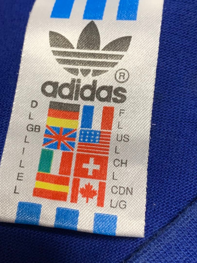 レア　adidas 86'メキシコワールドカップ 復刻版フランス代表サッカー
