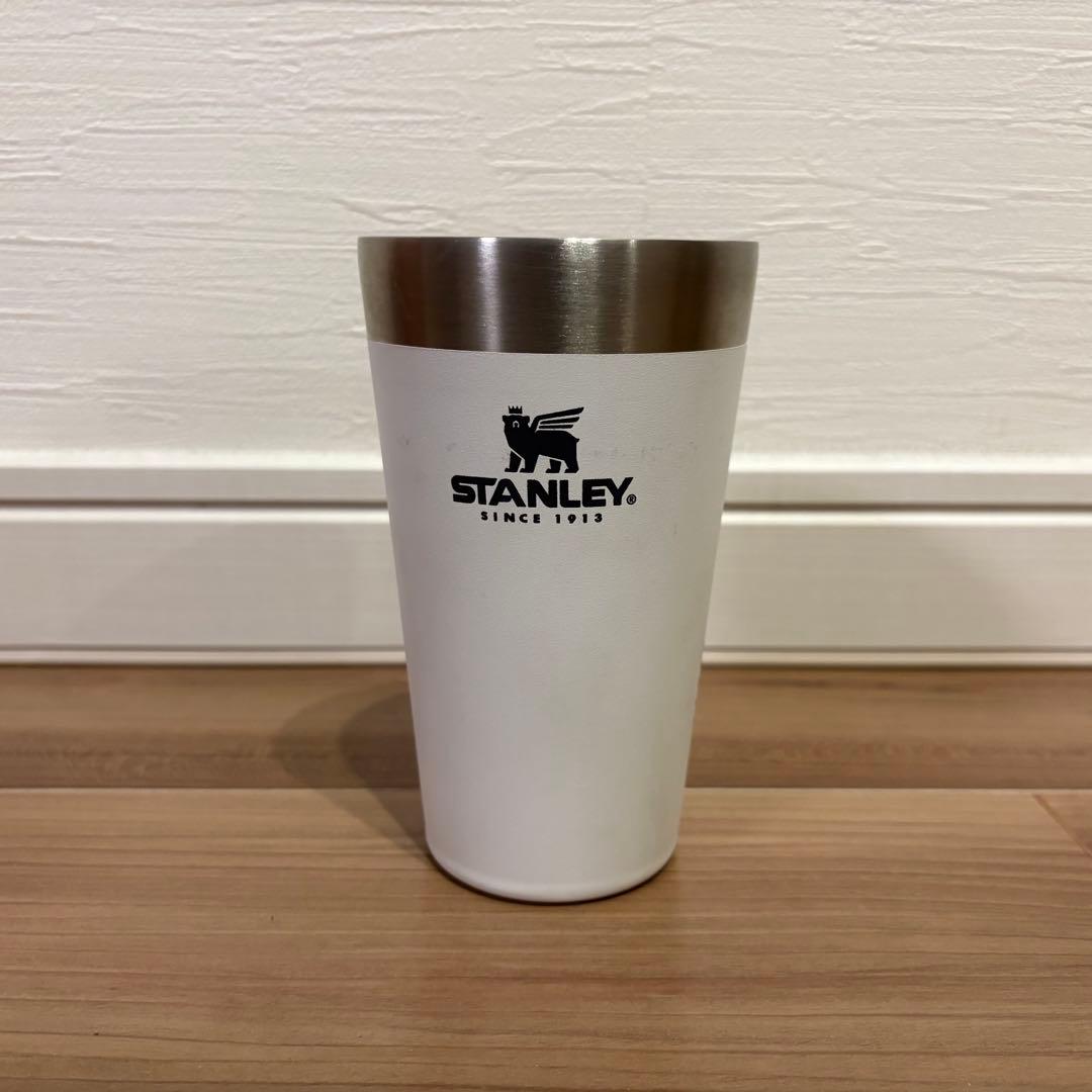 スタンレー　nangaコラボ　パイントグラス　ホワイト