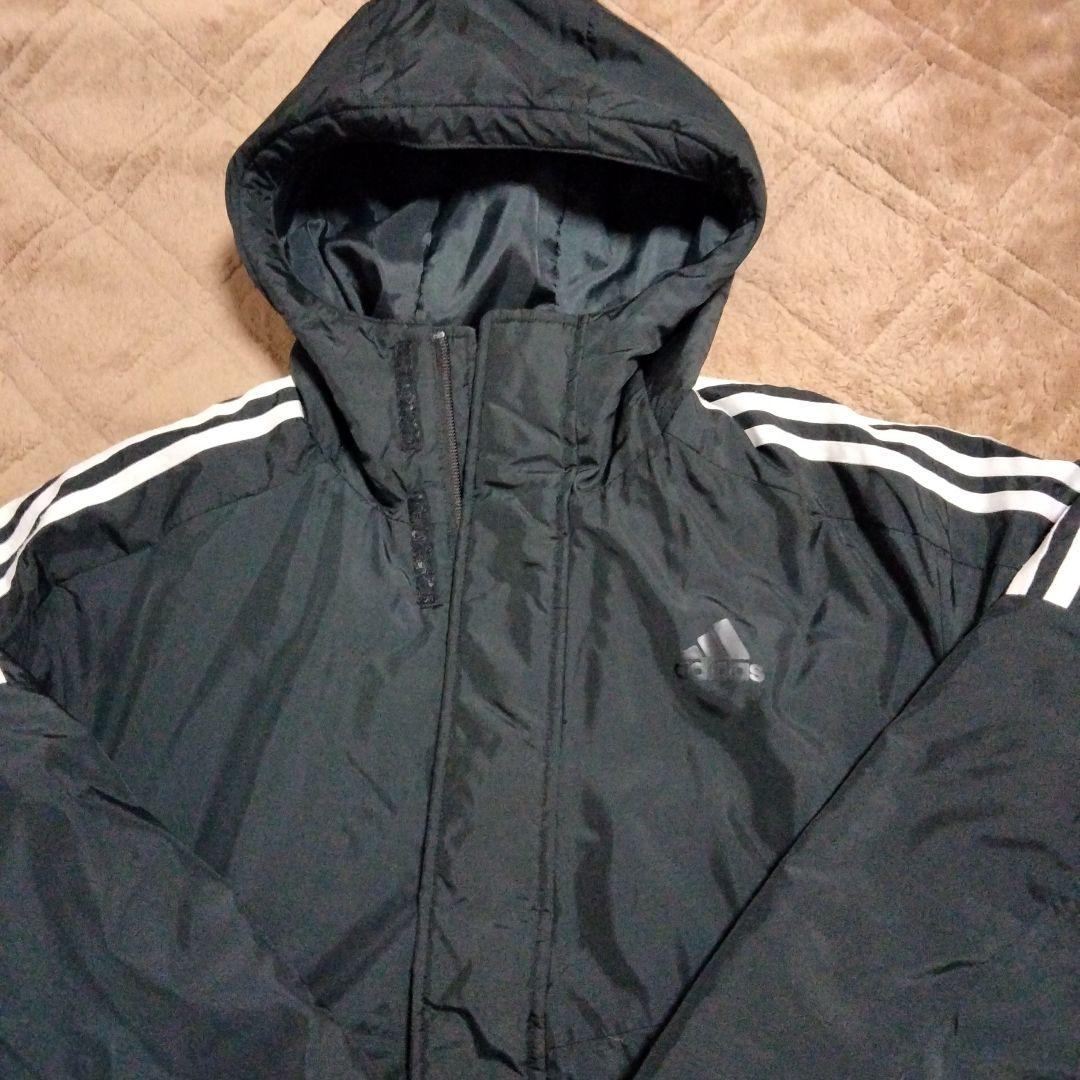 adidas ベンチコート メンズM ブラック