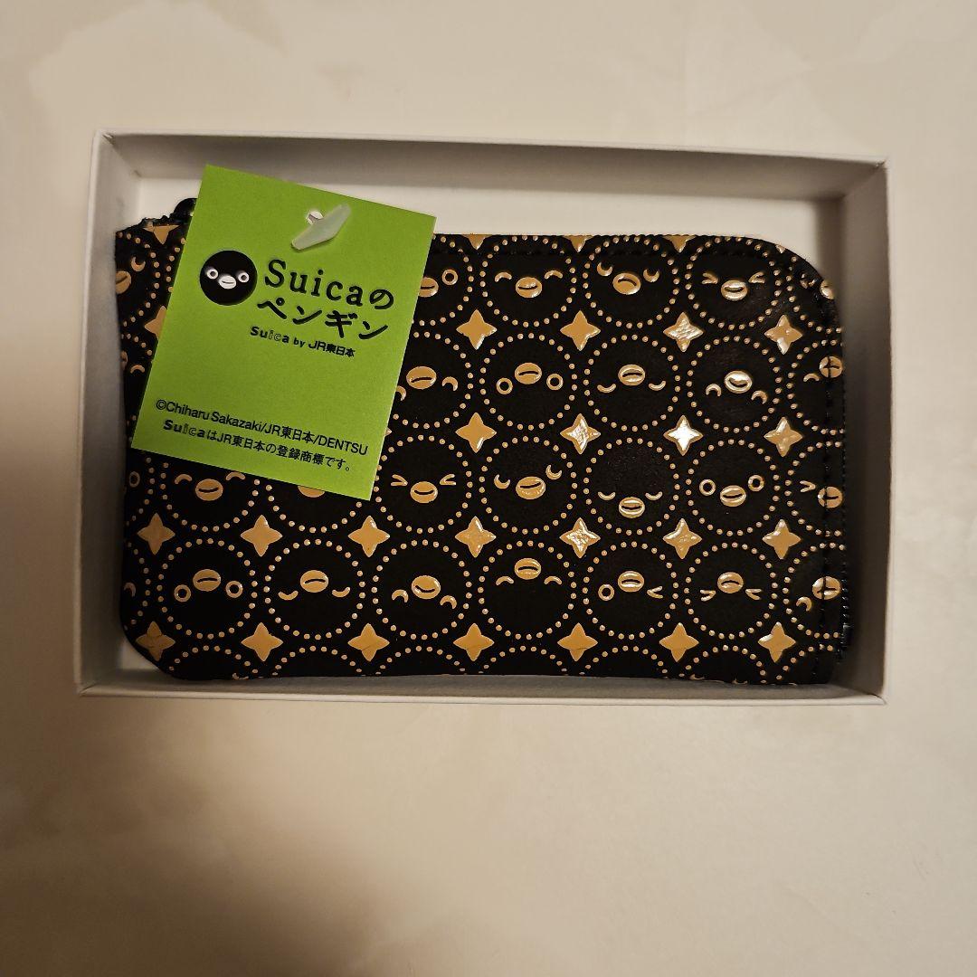 Suicaのペンギン　印伝　カードケース