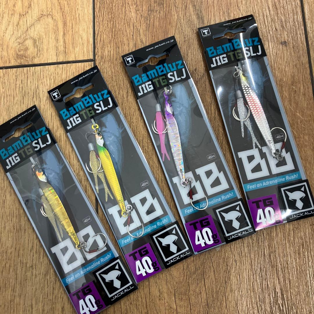 ジャッカル　バンブルズジグTG 40g 4カラーセット　タングステン製