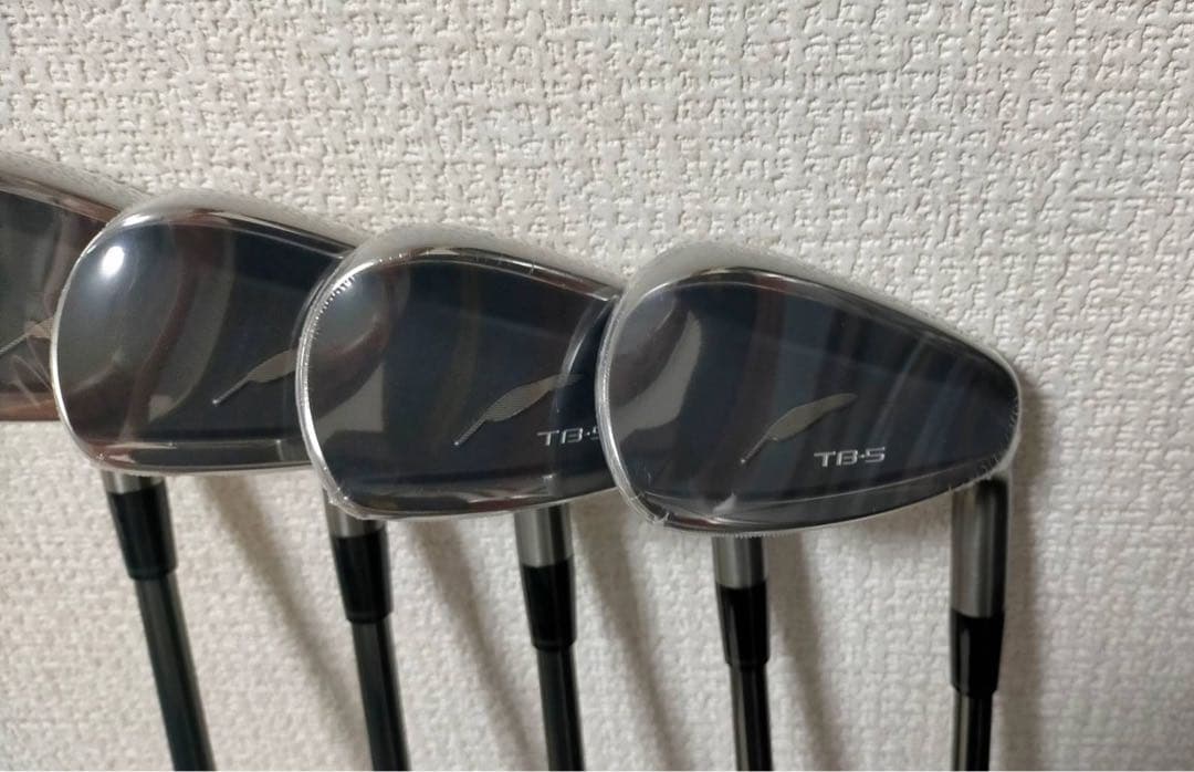 新品 フォーティーン TB-5 フォージド アイアン 5本セット ブラック