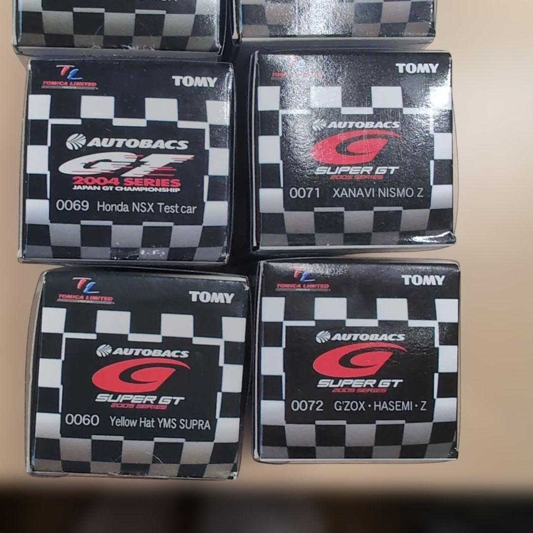 TOMY SUPER GT 2005、2004　ミニカー8台セット　19cb