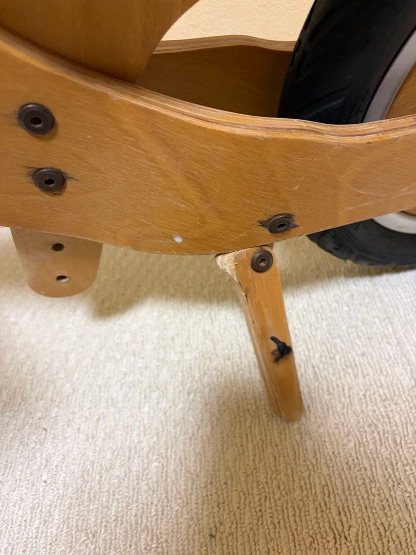 木製バランスバイク ナチュラルウッド