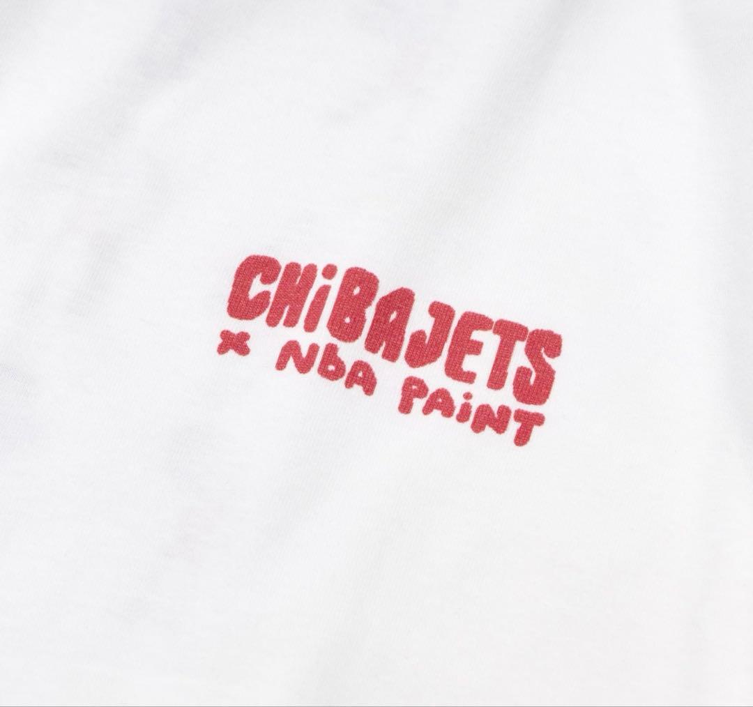 千葉ジェッツ　CHIBAJETS×NBA PAINT ロングTシャツ　XL