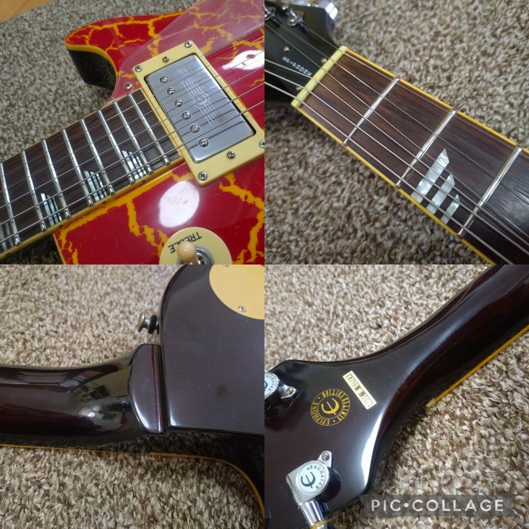 ギター Epiphone nuclear extreme red lespaul