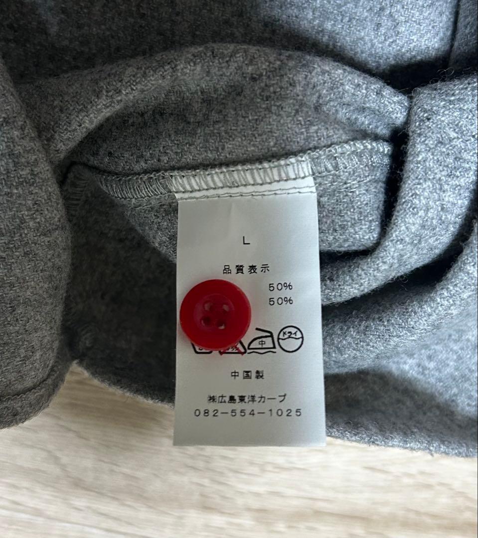 中古品 広島東洋カープ限定フランネルユニフォームLサイズ 背ネーム無し