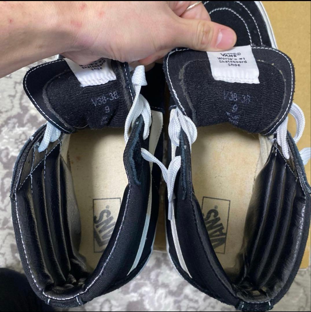ポーカーズアツム着用　【激レア】Vans Sk8-Hi アメリカ製 27cm