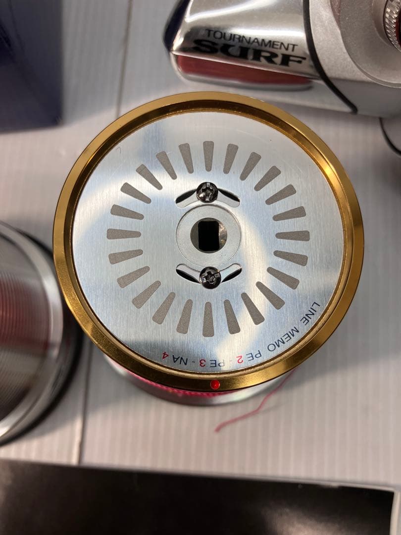 未釣行品！【Daiwa/ダイワ】01トーナメントサーフZ45C　外箱、スプール付