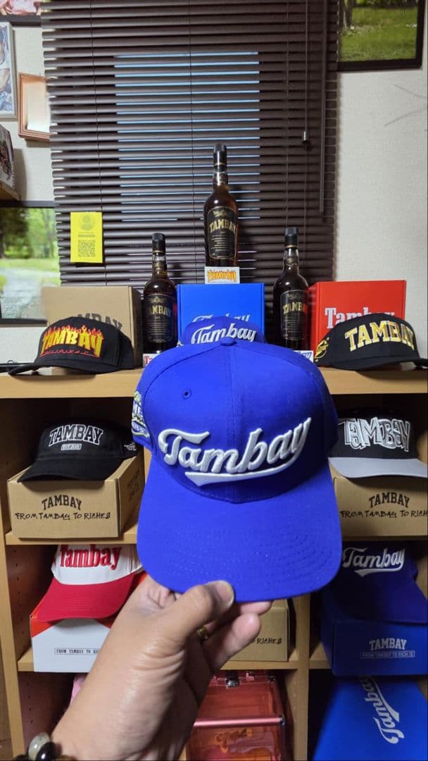 Tambay キャップ (pio balbuena のサイン入り)