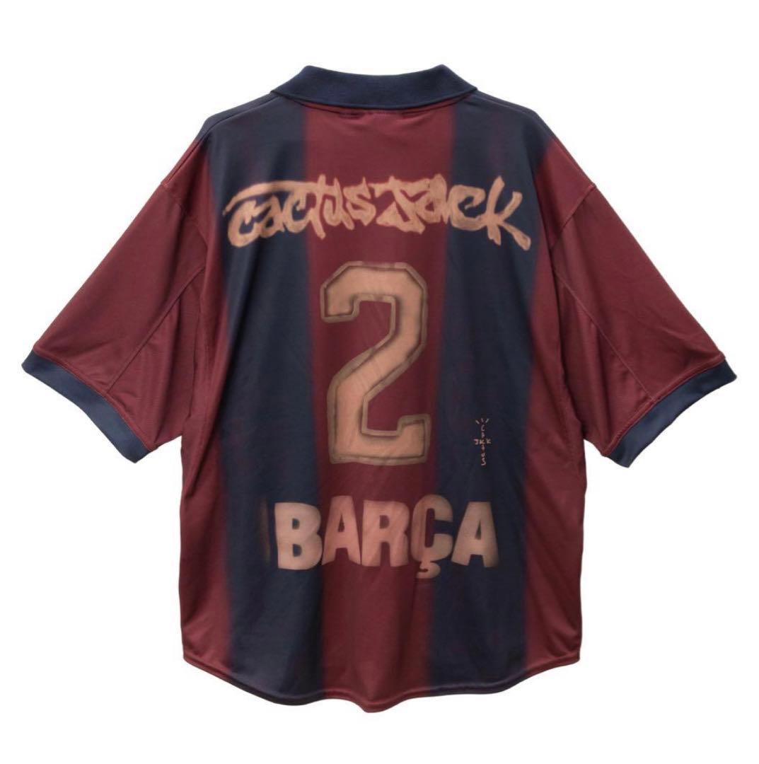 ウェア CJ X NIKE X FC BARCELONA RETRO 2000/01XL