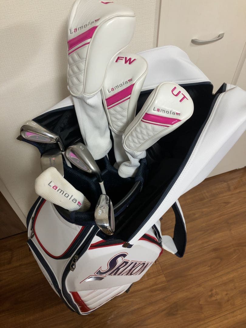 【美品】SRIXON レディースゴルセット 送料込み⭐️ヘッドカバー4つ付き！