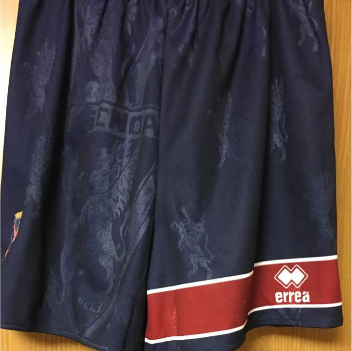 サッカー  ジェノア  ユニフォーム  三浦知良  キングカズ